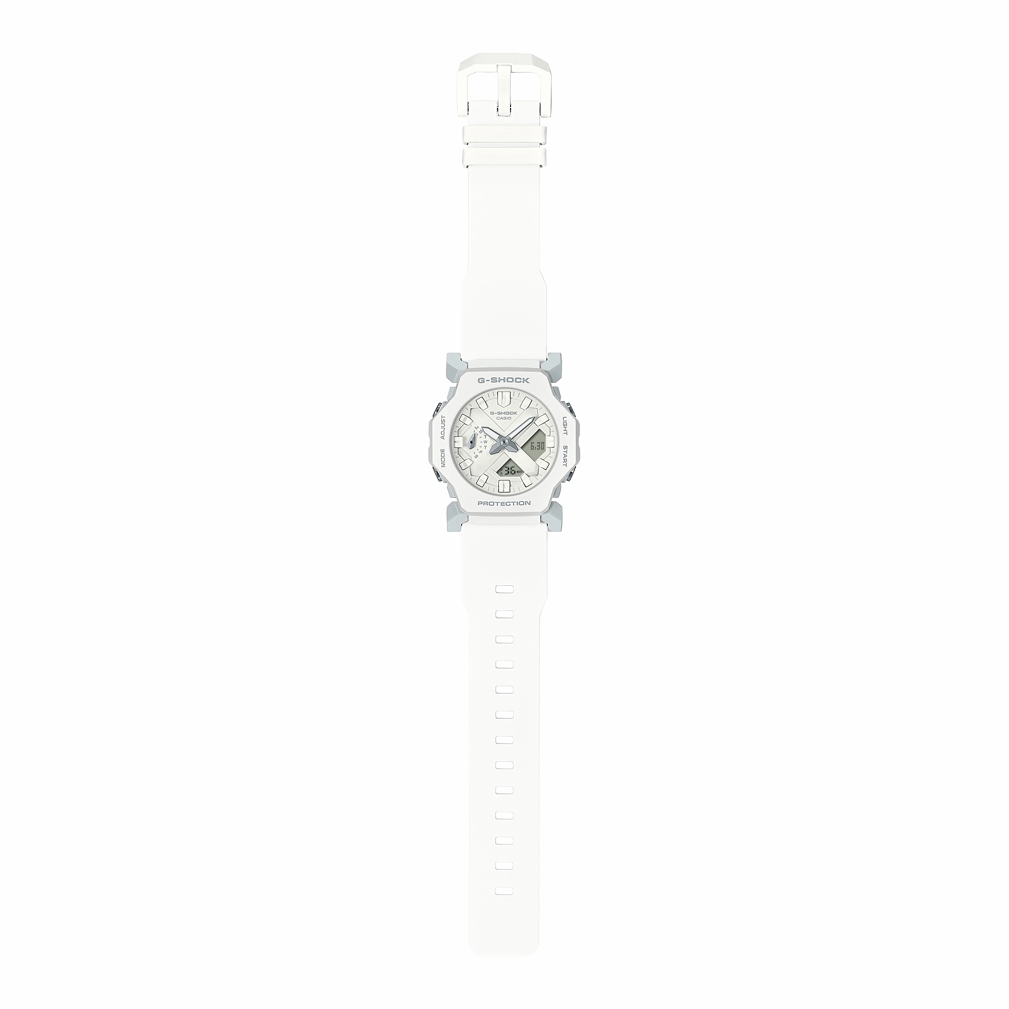 G-Shock Analog Digital White Resin Band Watch GA2300-7A