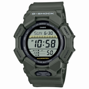 G-Shock Digital Green Resin Band Watch GD010-3D