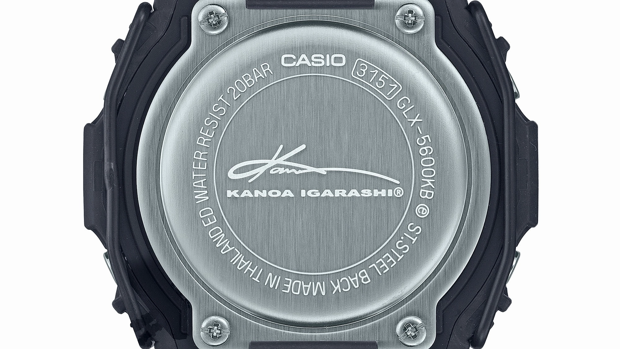 G-Shock G-Glide Grey Dial Black Resin Band Watch GLX5600KB-1D