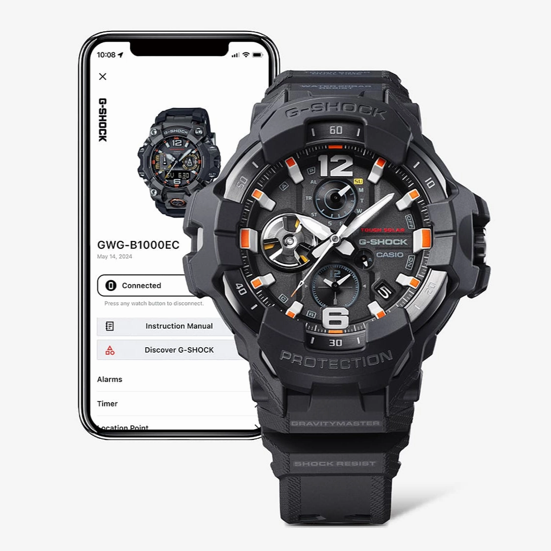 G-Shock Master of G-Land Mudmaster Black Resin Band Watch GRB300EC-1A