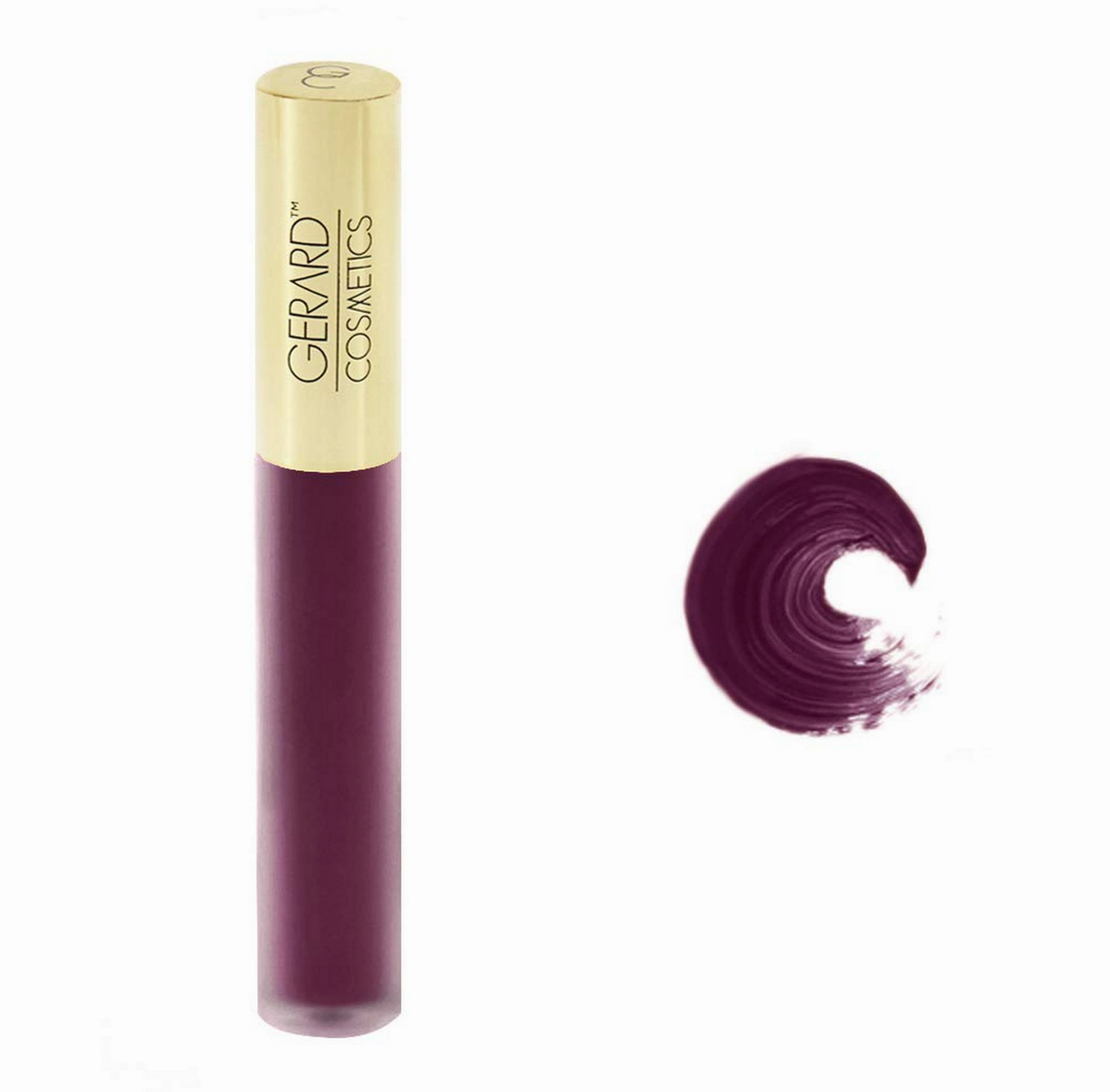 Gerard Cosmetics HydraMatte Liquid Lipstick WINE DOWN- MATTE FINISH STAY ALL DAY, Comfortable long wear CRUELTY FREE & USA MADE