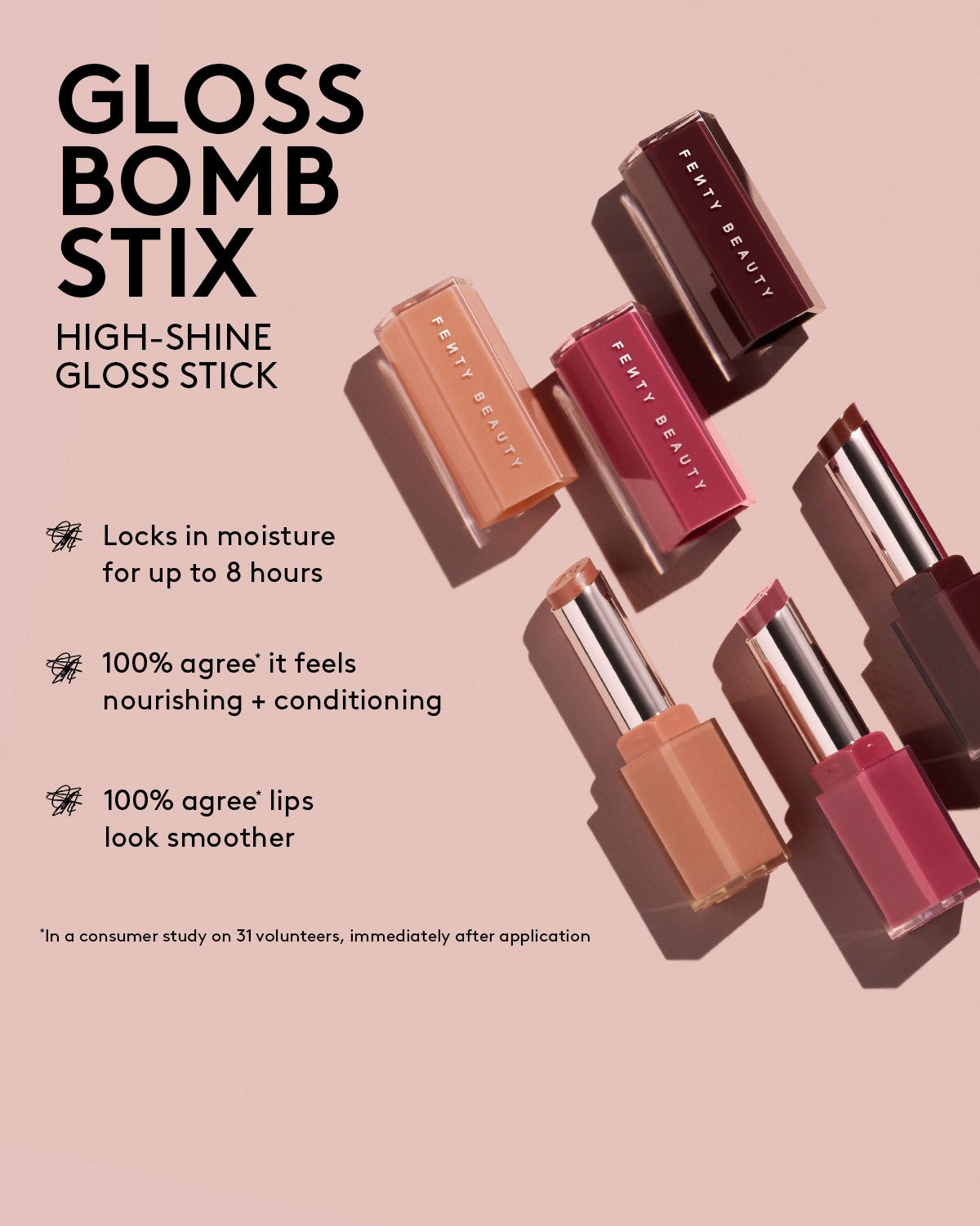 Gloss Bomb Stix High-Shine Gloss Stick ?? Black'r Berry