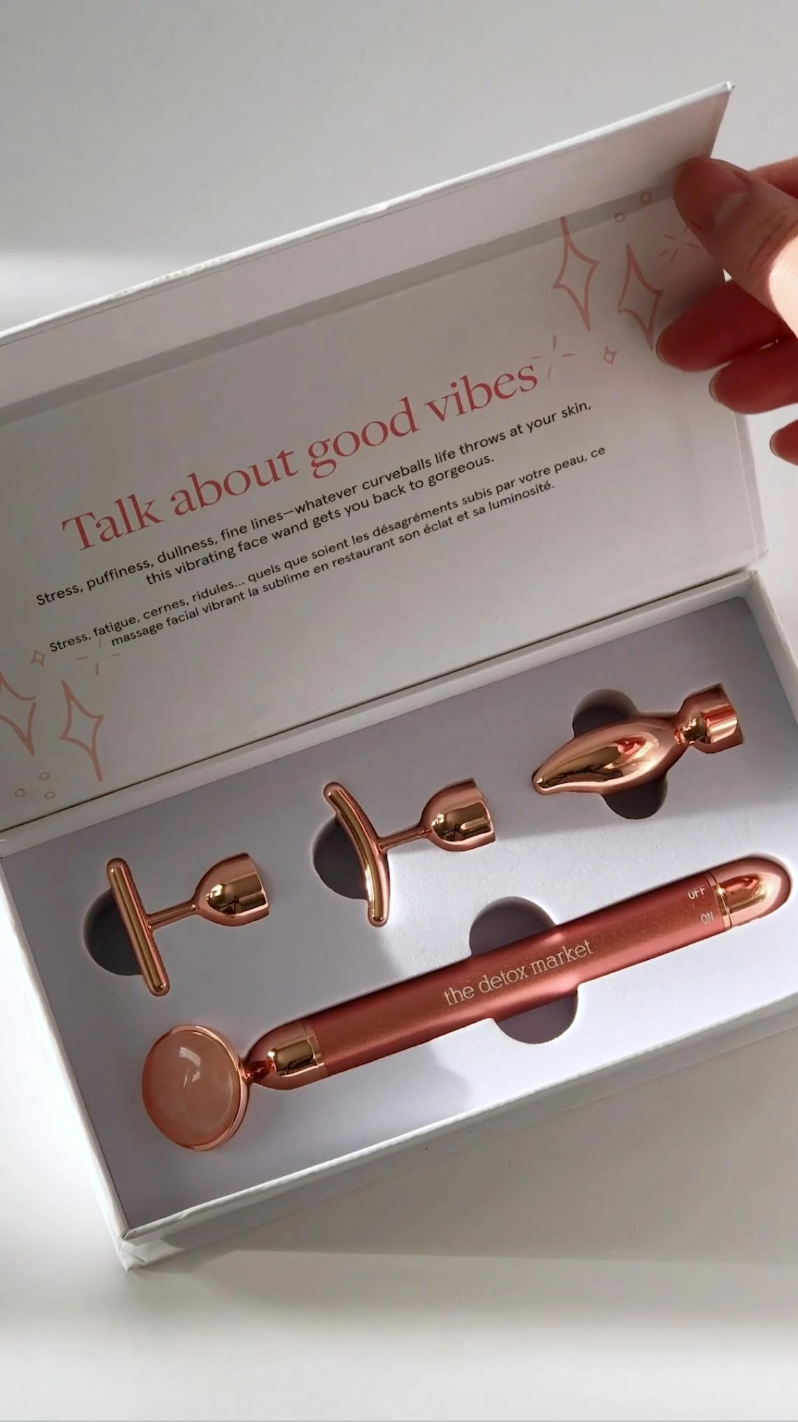 Glow Vibrations Face Wand