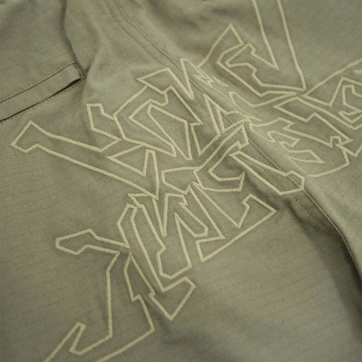 Graffiti Rip Stop Double Knee Pants 'Khaki'
