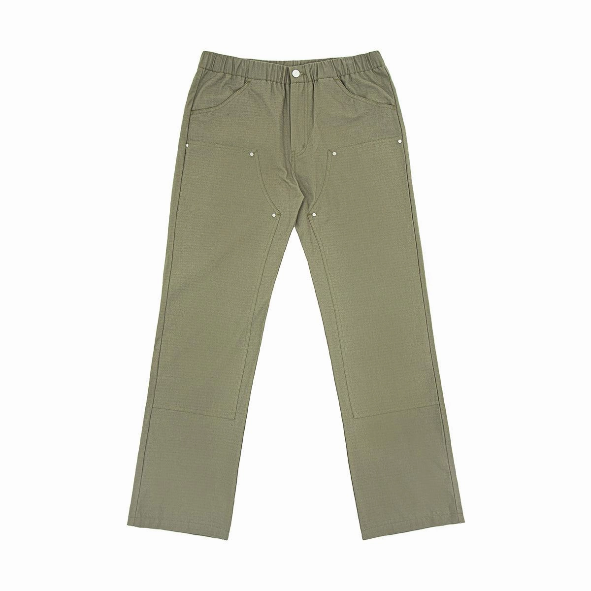Graffiti Rip Stop Double Knee Pants 'Khaki'
