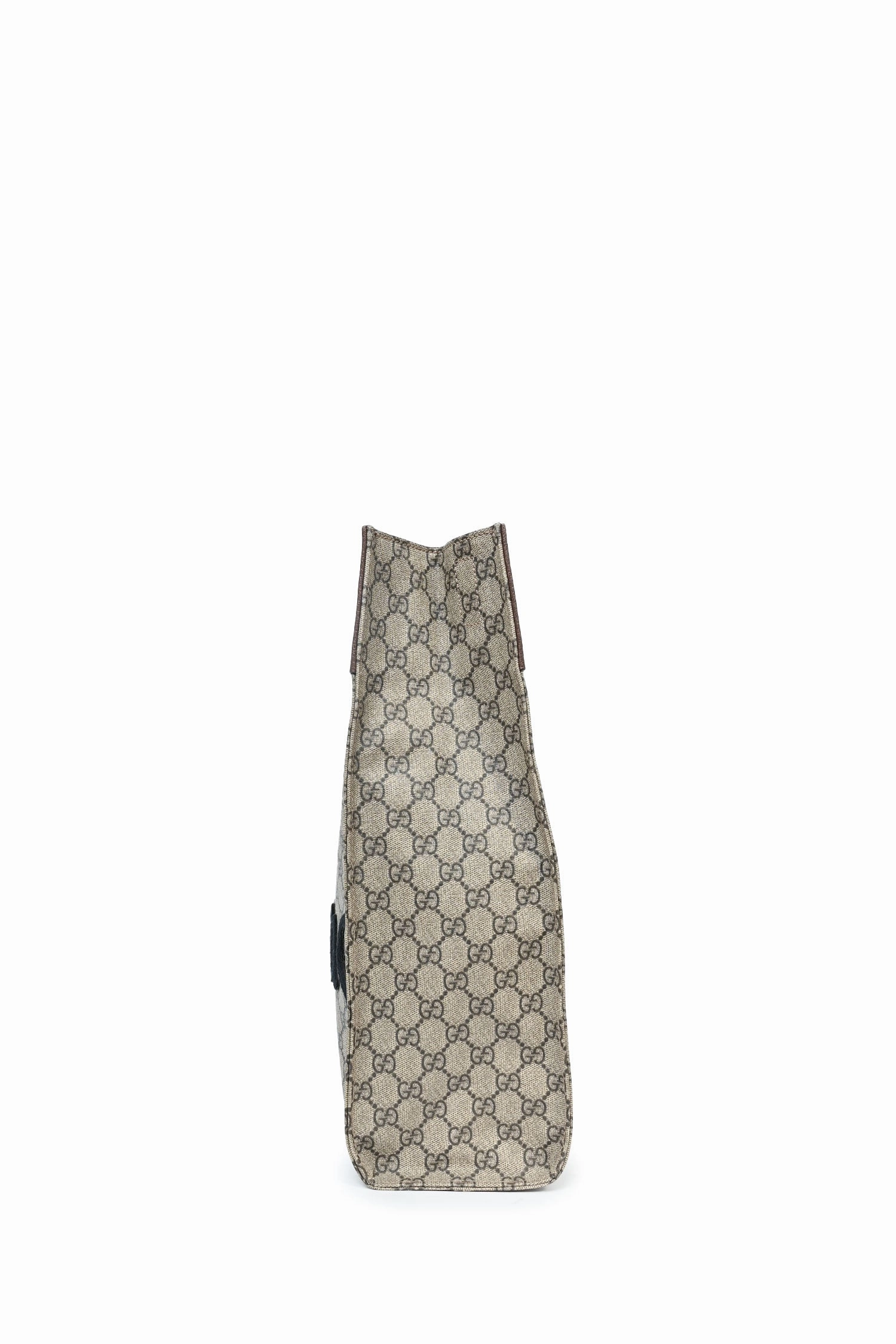 Gucci X Disney Monogram Leather/Coated Canvas 'Donald Duck' Slip Handle Bag with Strap