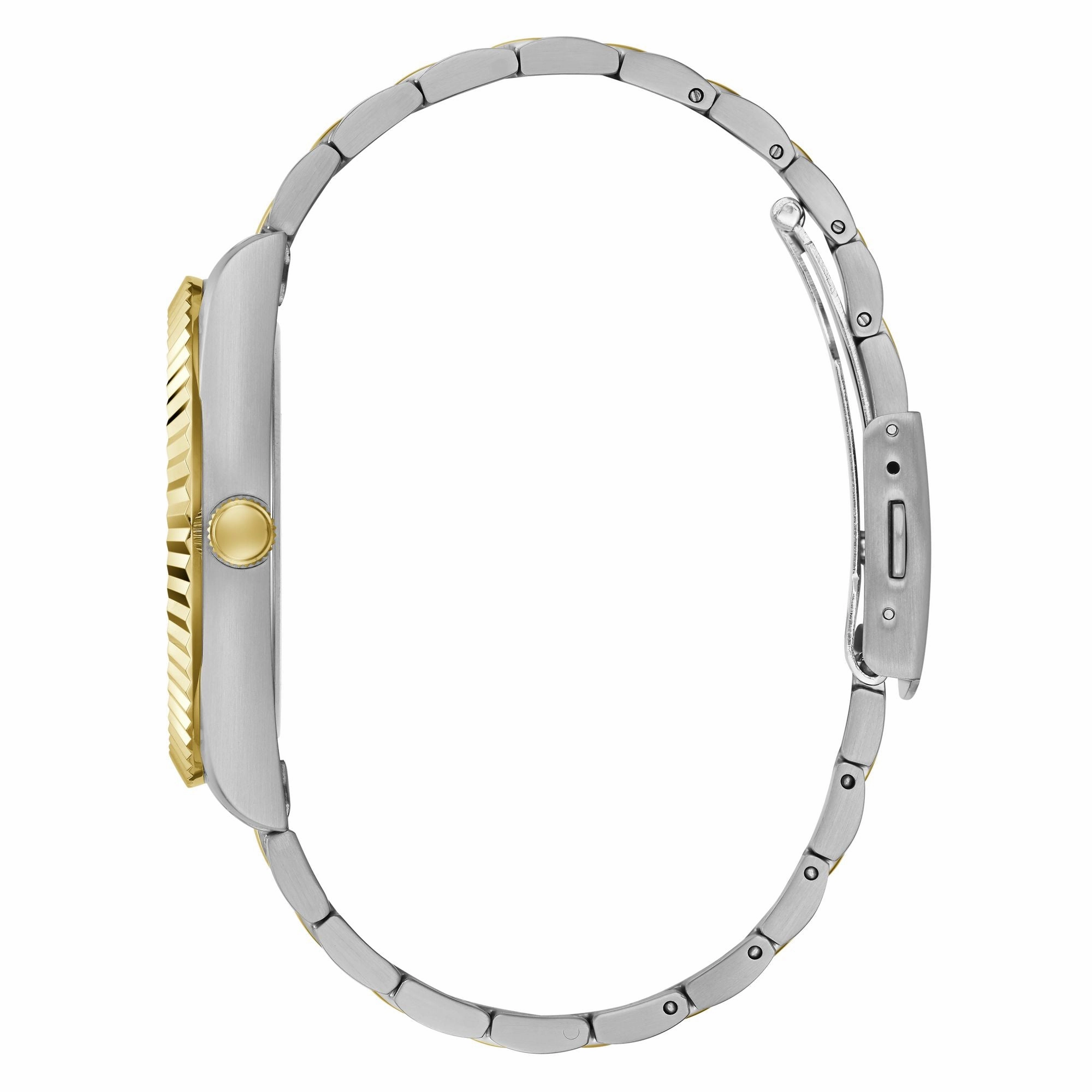 Guess Gold Green Connoisseur Day-Date Watch GW0265G8