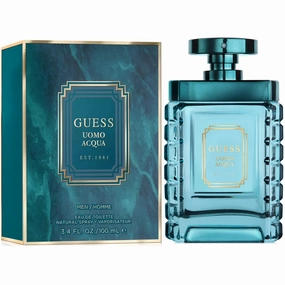 Guess Uomo Acqua 3.4 oz EDT for men