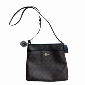 Handbag Designer By Coach In Brown, Size:Medium