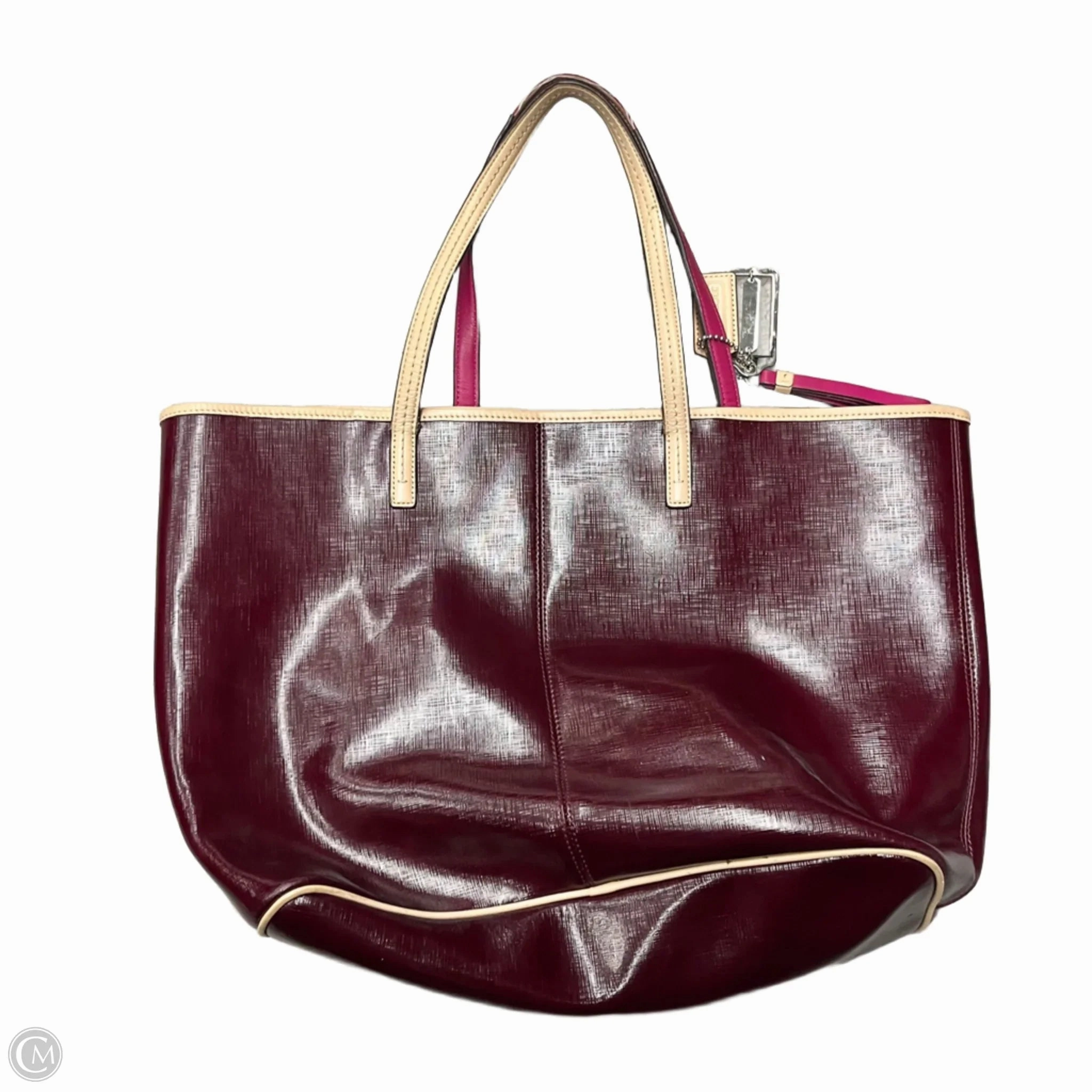 Handbag Designer By Coach, Size: Large