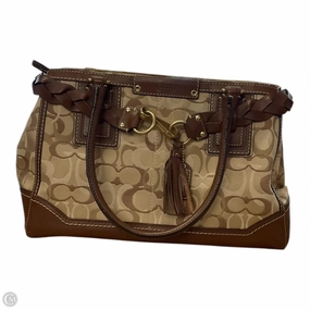 Handbag Designer By Coach, Size: Large