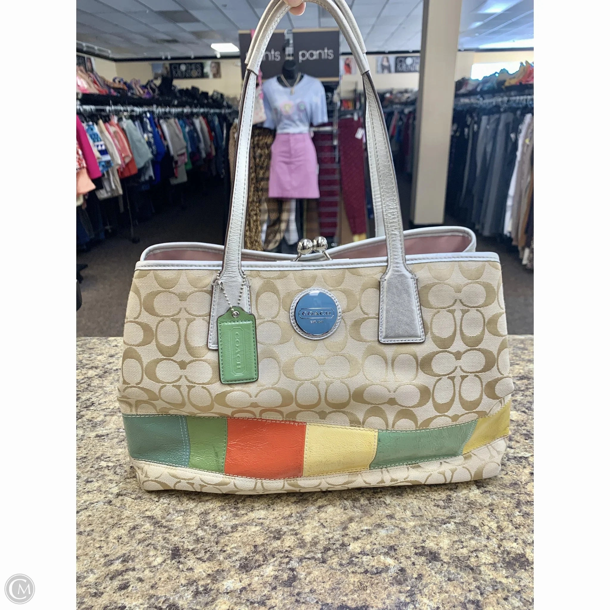 Handbag Designer By Coach  Size: Large
