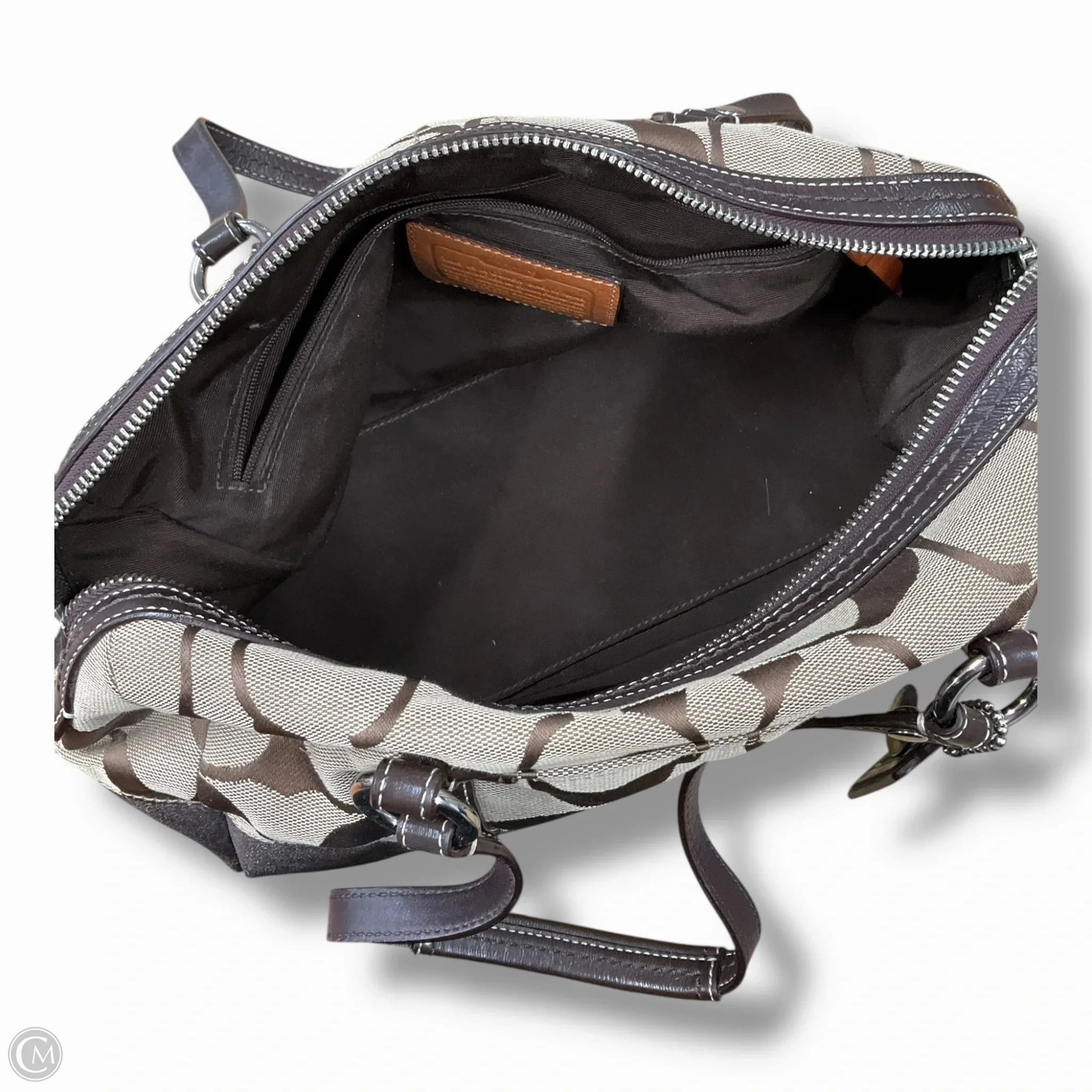 Handbag Designer By Coach, Size: Medium