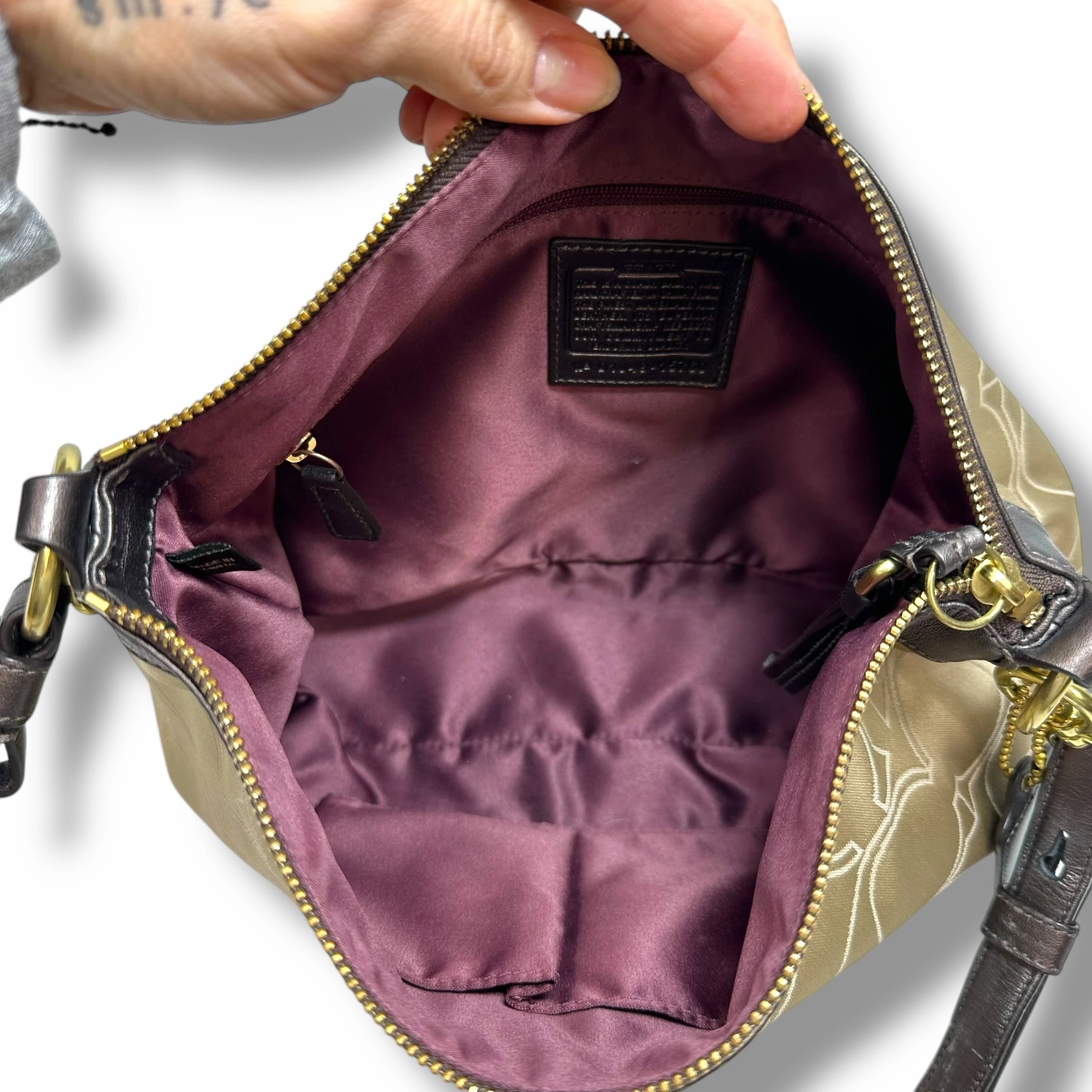 Handbag Designer By Coach, Size: Medium
