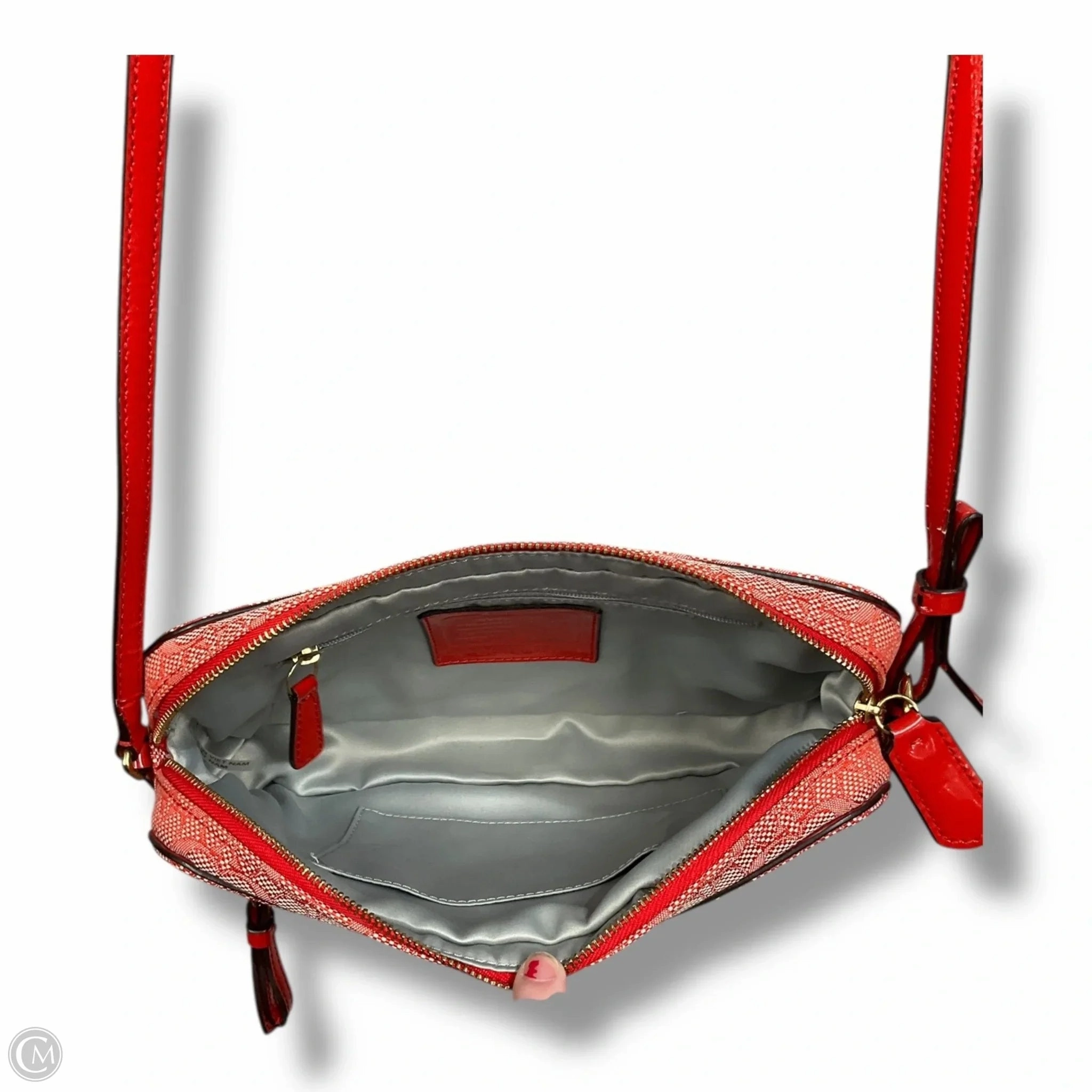 Handbag Designer By Coach, Size: Medium