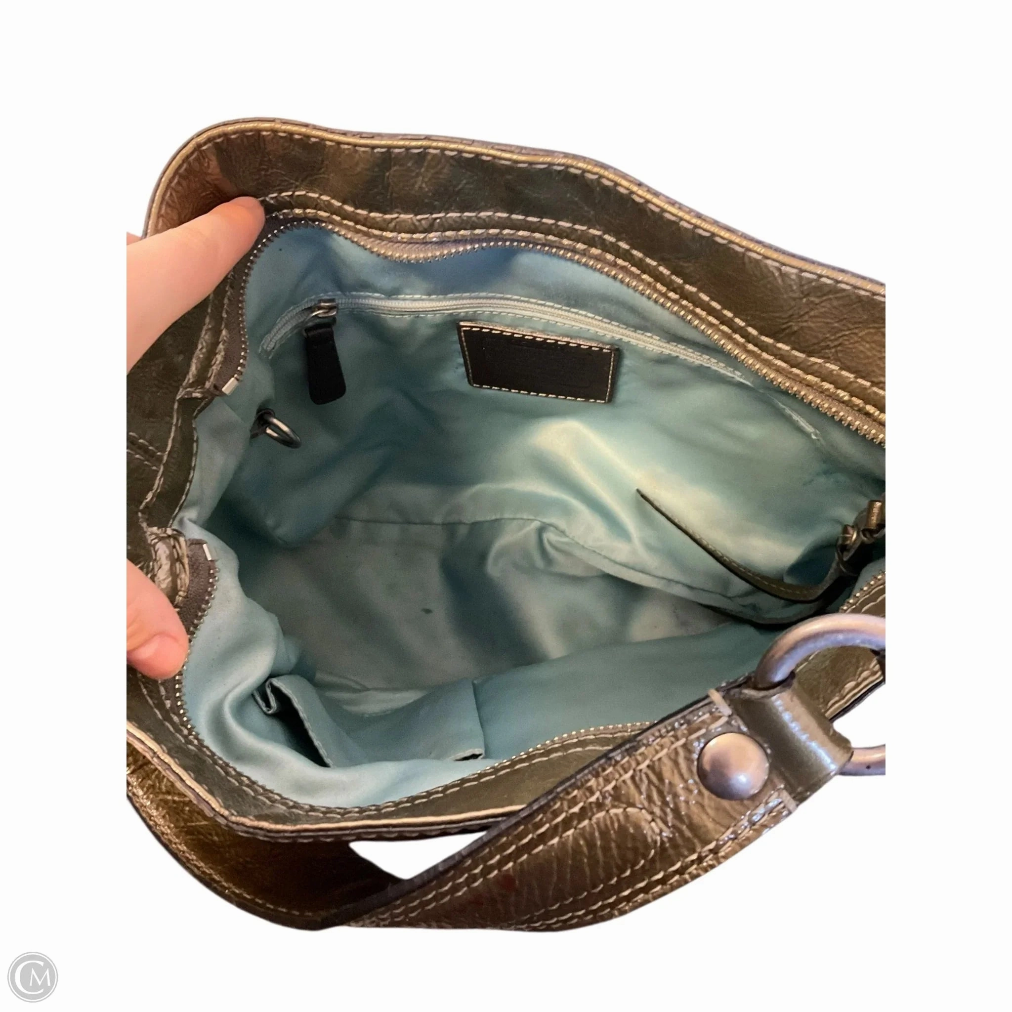 Handbag Designer By Coach, Size: Medium