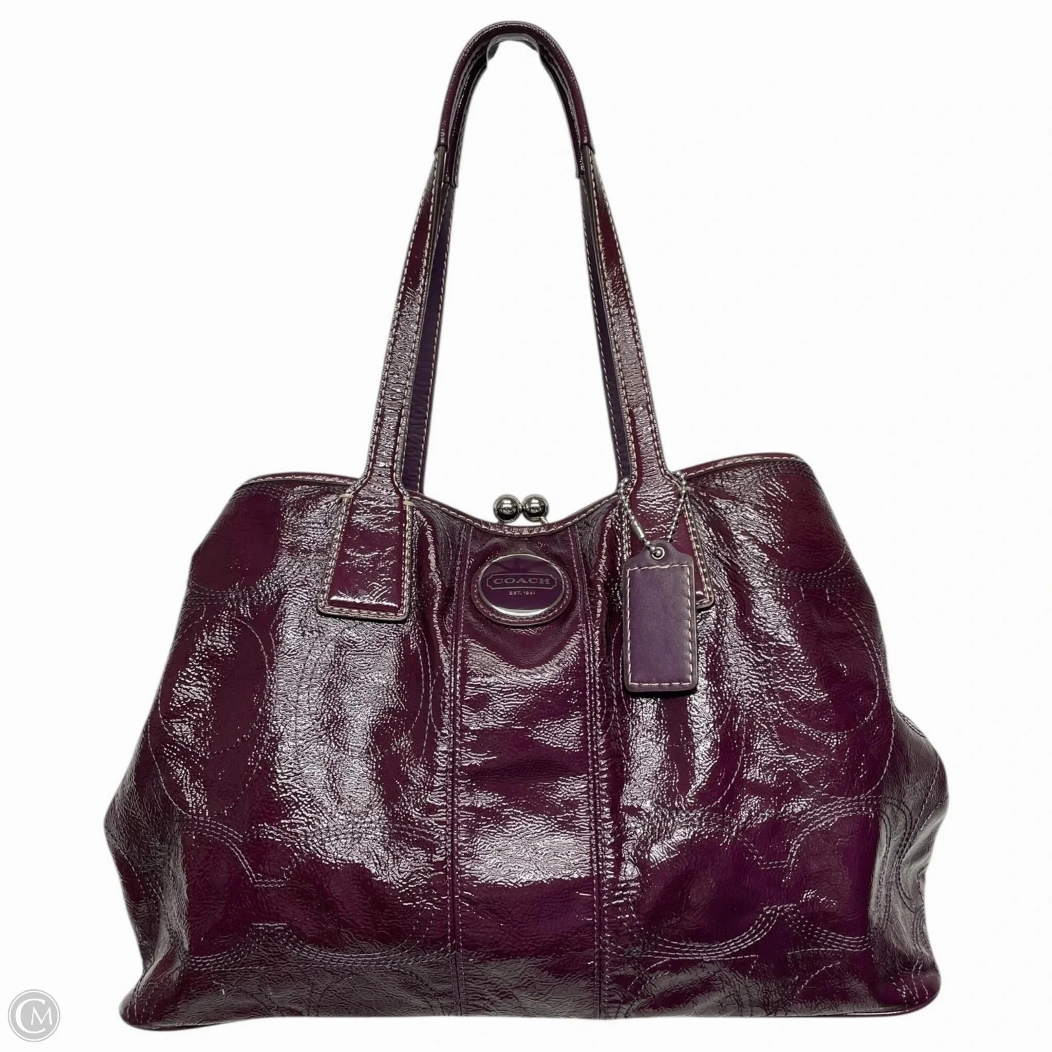 Handbag Designer By Coach, Size: Medium