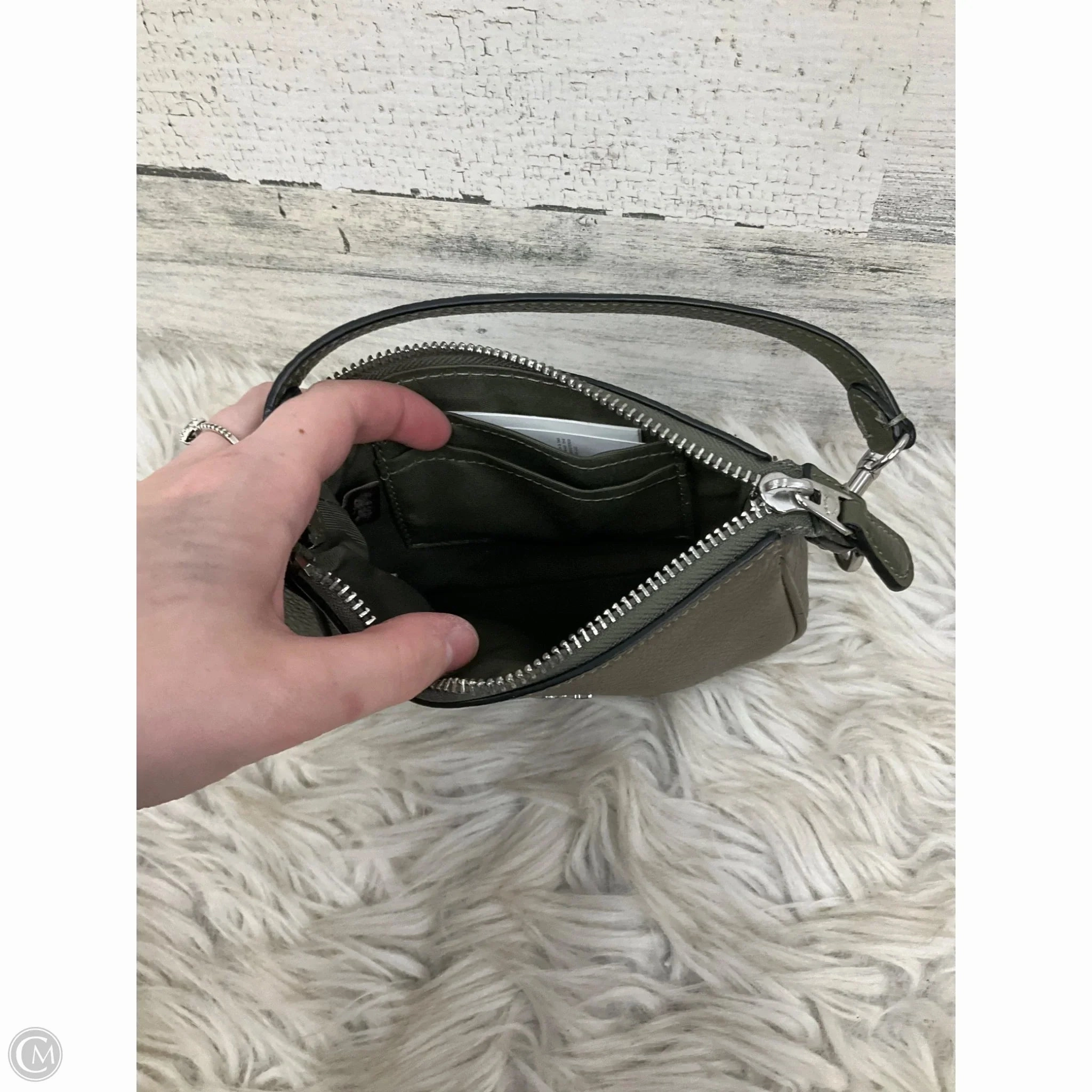 Handbag Designer By Coach, Size: Small