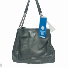 Handbag Leather Designer By Coach