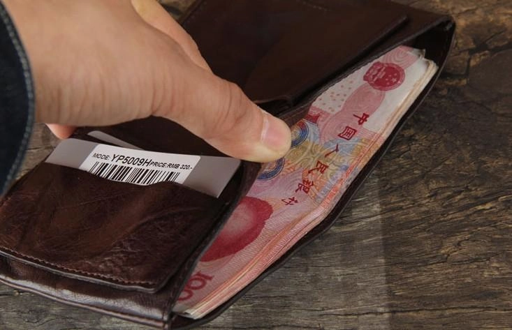 Handmade Genuine Leather Mens Cool Slim Leather Billfod Wallet Men billfold Wallets Bifold for Men