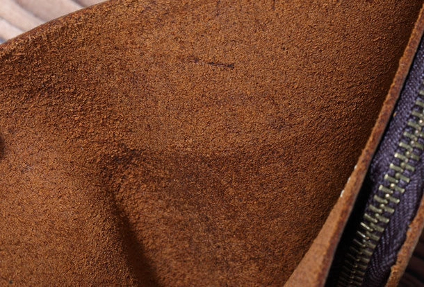 Handmade Genuine Leather Wallet billfold Leather Wallet Bifold Slim Wallet Purse Bag For Mens