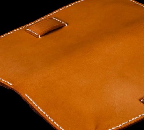 Handmade Leather Men Leather Long Wallet Cool Long Wallets for Men