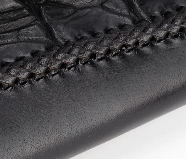 Handmade Leather Mens Biker Chain Wallets Cool Leather Biker Wallets Long Chain Wallet for Men