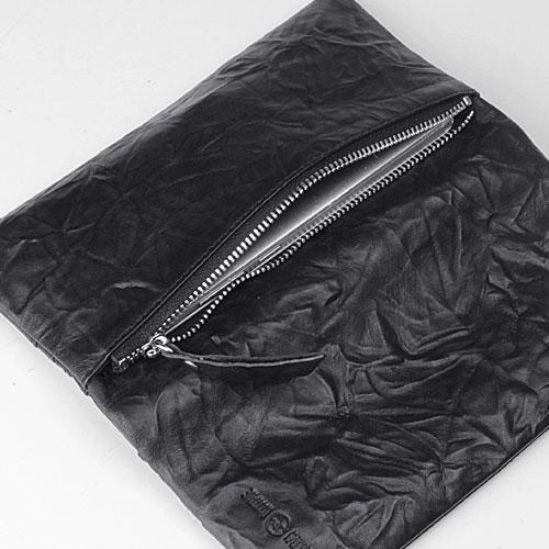 Handmade Leather Mens Cool Long Leather Wallet Bifold Clutch Wallet for Men