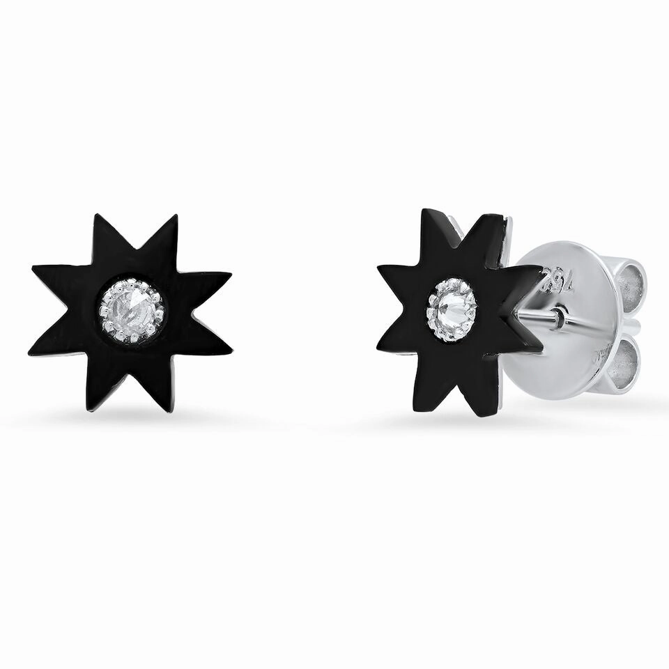 Hardstone Studs Turquoise