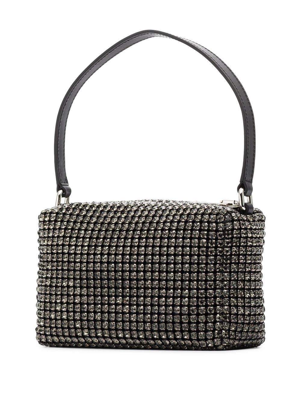 Heiress Rhinestone Pouch, Black
