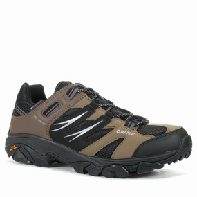 Hi-Tec Tarantula Low Waterproof Mens Teak/Black