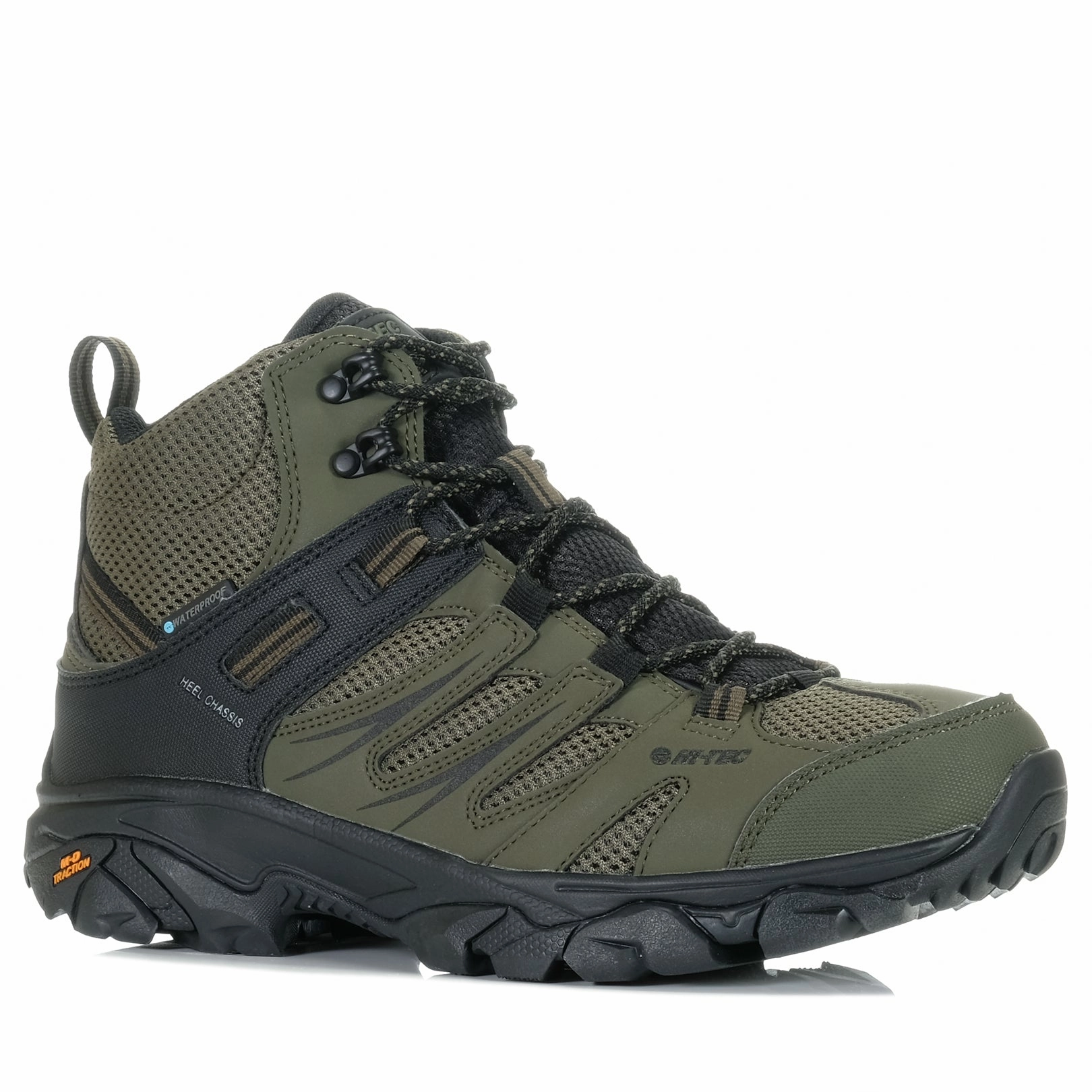 Hi-Tec Tarantula Mid Waterproof Black/Olive/Night