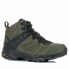 Hi-Tec Tarantula Mid Waterproof Black/Olive/Night