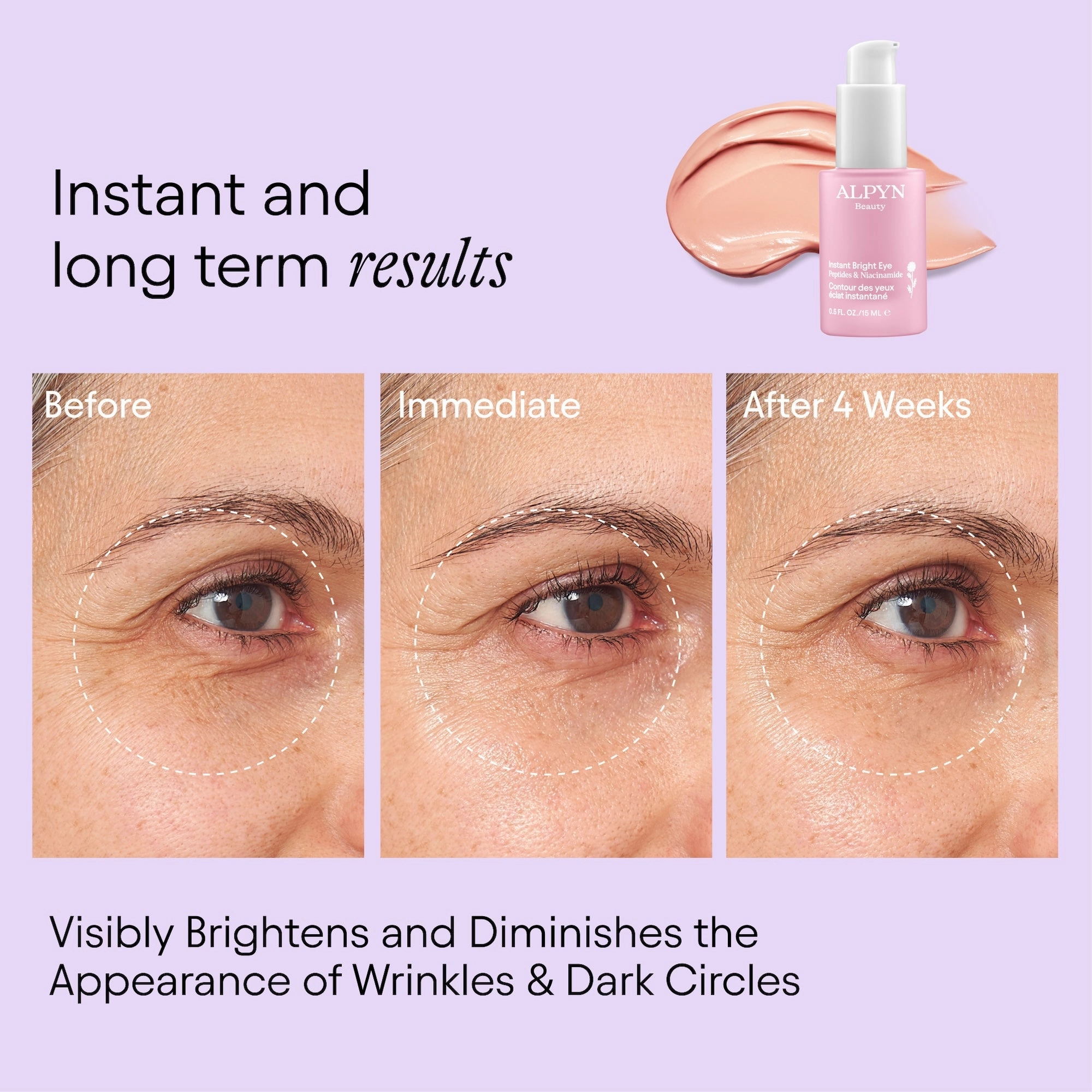 Instant Bright Eye With Peptides & Niacinamide