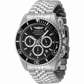 Invicta Men's Watch - Pro Diver Quartz Chronograph Stainless Steel Bracelet | 48381