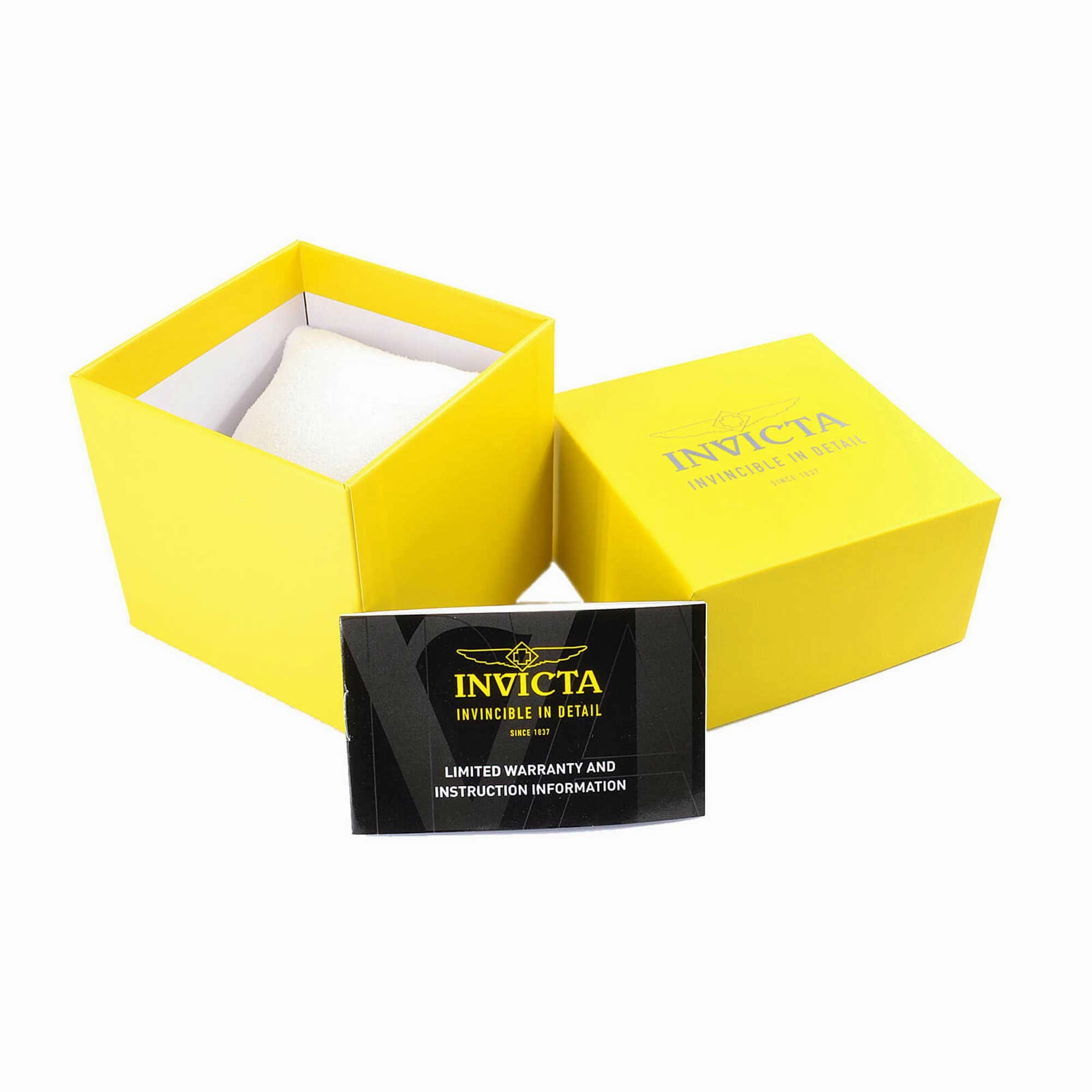 Invicta Men's Watch - S1 Rally Quartz Chronograph Yellow Silicone Strap Date | 45482