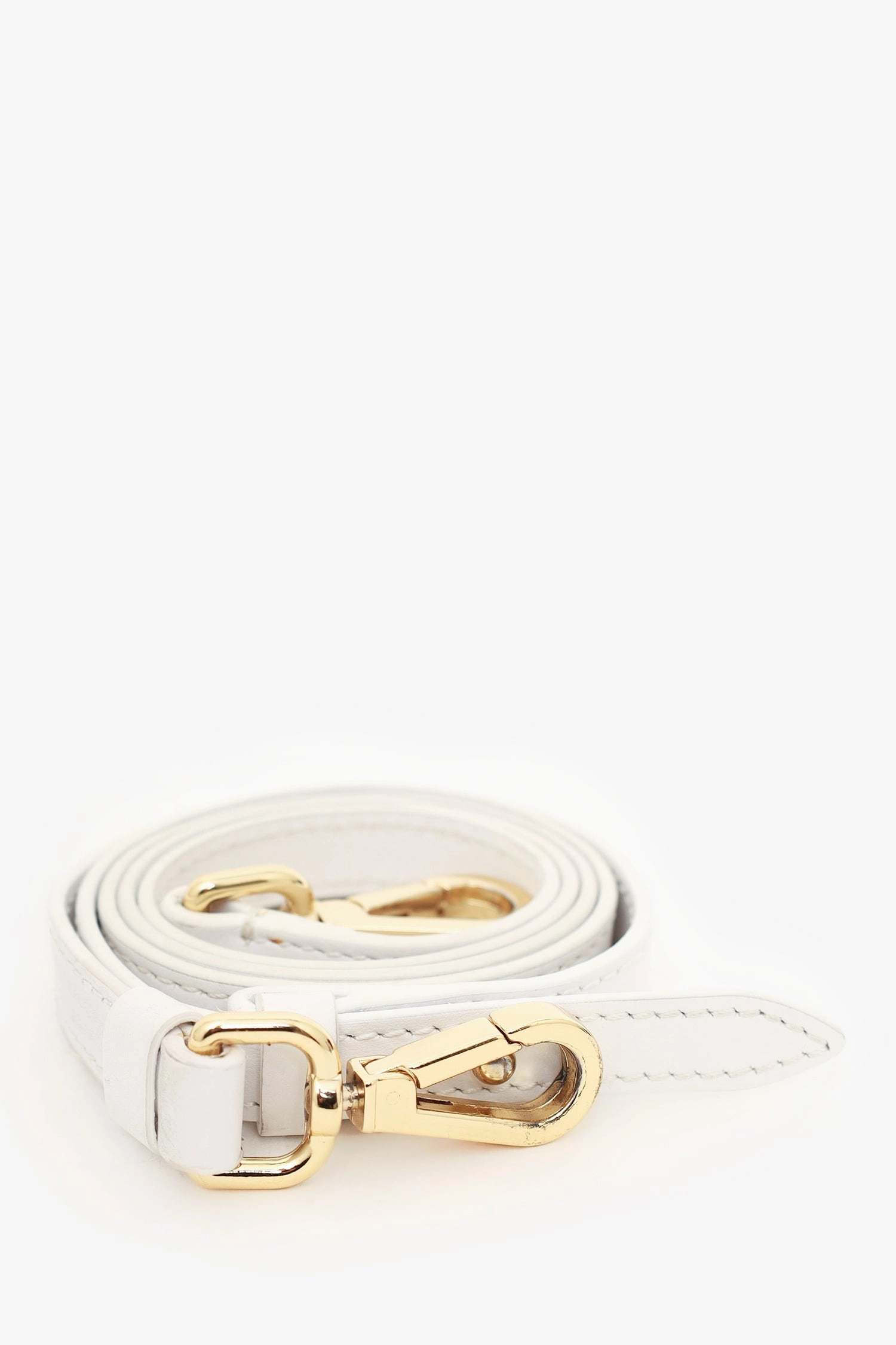 Jacquemus White Leather Les Classiques 'Le grand Chiquito' Bag
