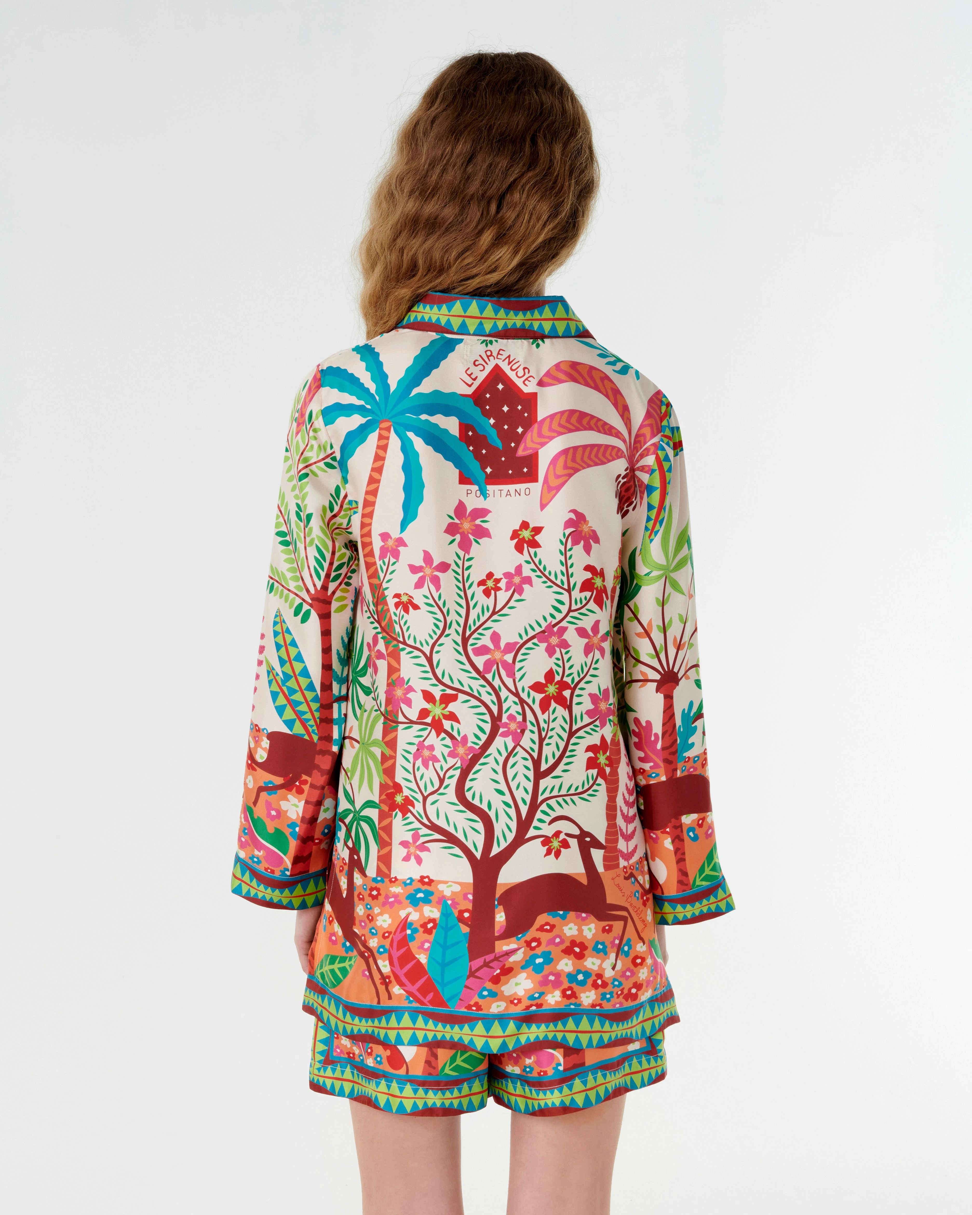 Jia Tunic in Louis Barth??lemy Print