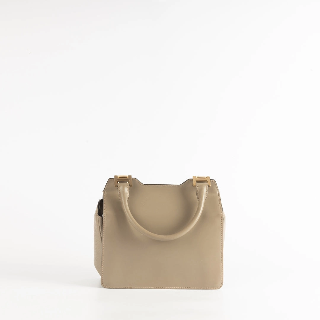 Jimmy Choo Amie Top Handle Leather Satchel