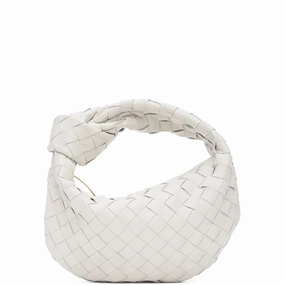 Jodie Mini Intrecciato, White