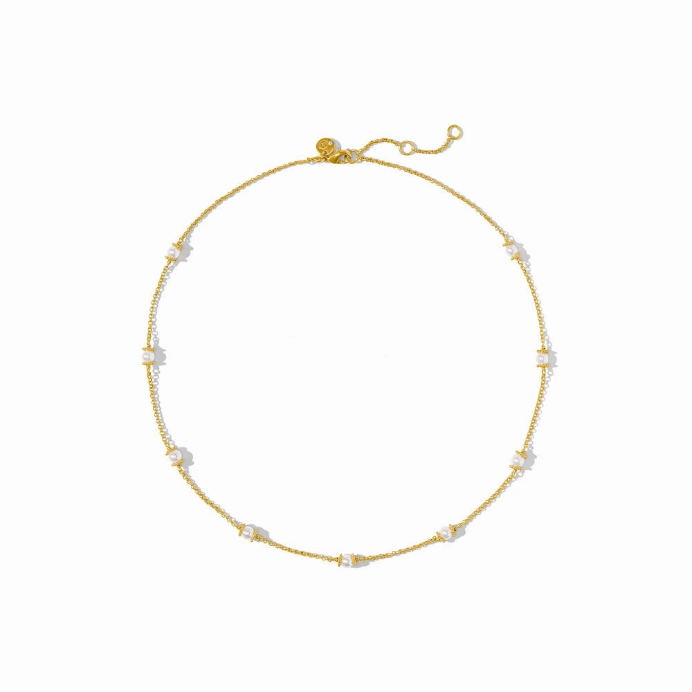 Julie Vos Hydra Delicate Station Necklace