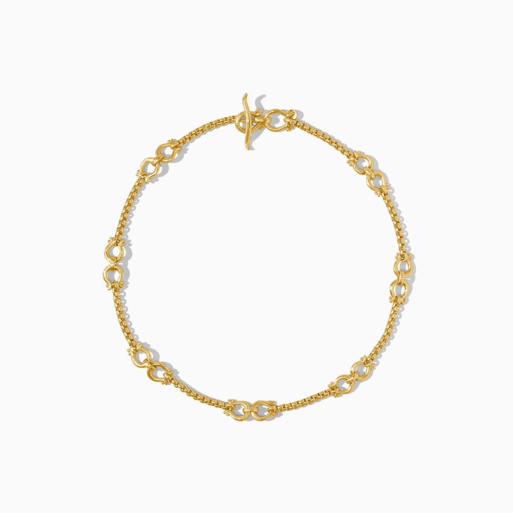 Julie Vos Saratoga Demi Link Necklace