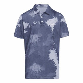 Junior adidas Flower Mesh Golf Polo Shirt HR5296