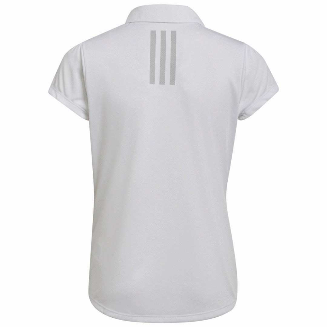 Junior adidas Girls Performance Primegreen Golf Polo Shirt GQ2451