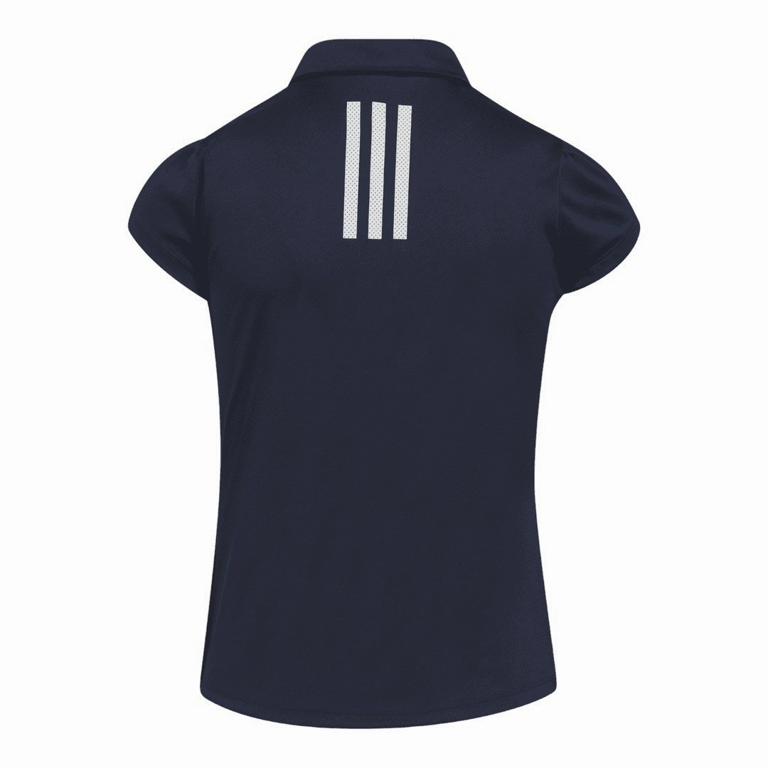 Junior adidas Girls Performance Primegreen Golf Polo Shirt HS1645