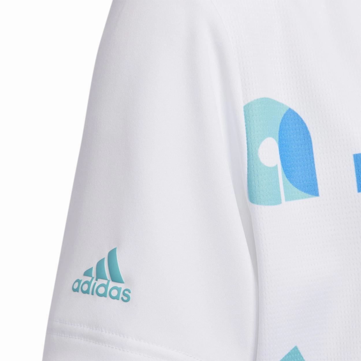 Junior adidas Graphic Print Golf Polo Shirt HC0250