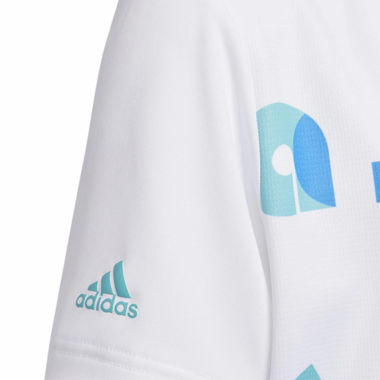 Junior adidas Graphic Print Golf Polo Shirt HC0250