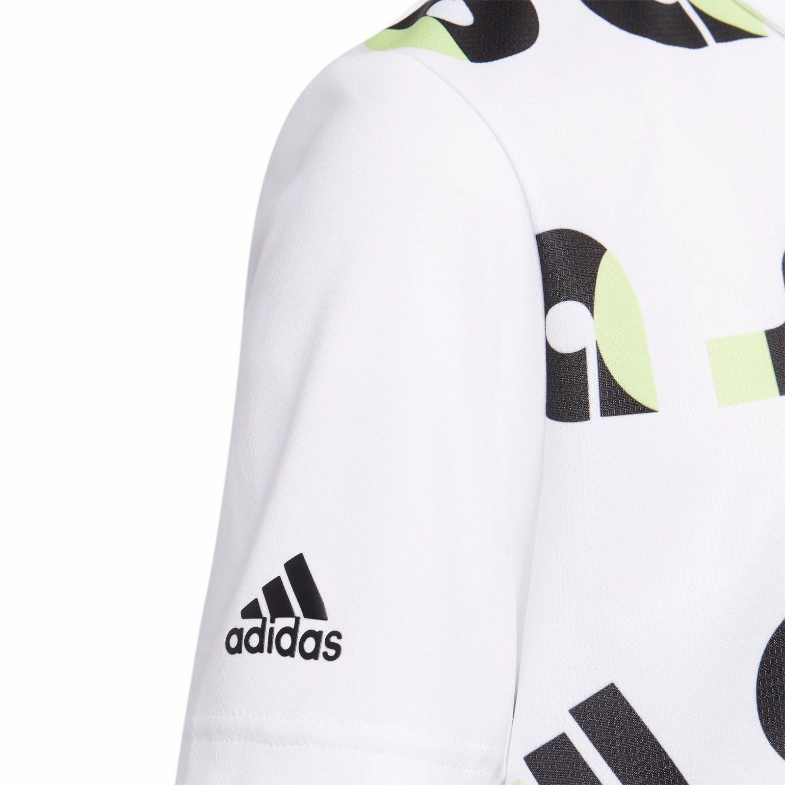 Junior adidas Graphic Print Golf Polo Shirt HC0251