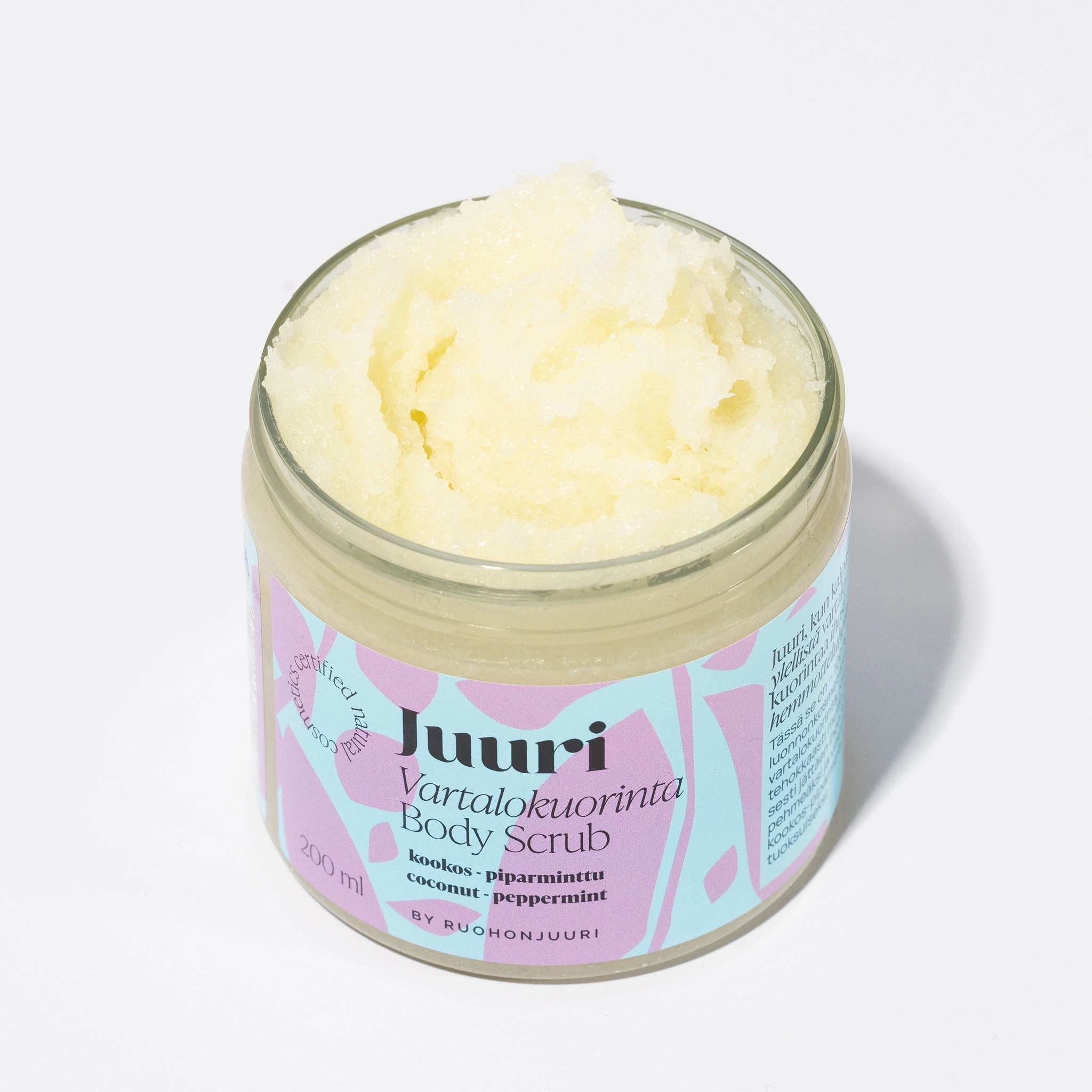 Juuri Body Scrub, Coconut-Peppermint 200 ml