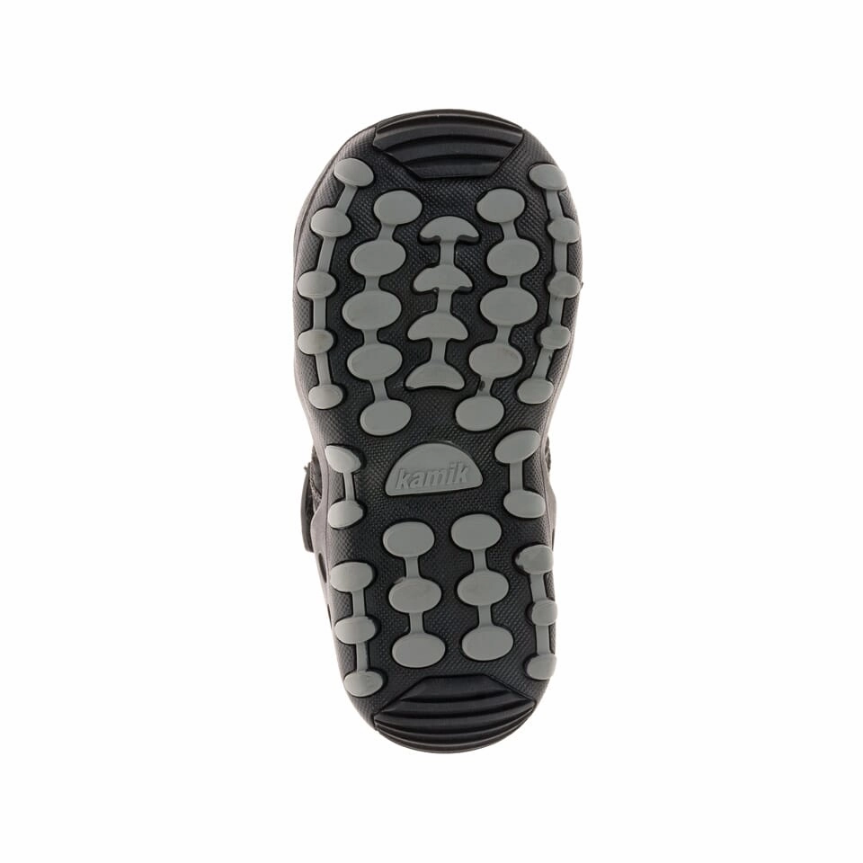 Kamik Black Crab Toddler Sandal